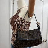 Fendi Zucca Chef Shoulder Bag