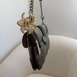 Coach Grey Swarovski Satin Bag