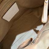 Coach White Canvas Hamptons Carry-All Bag