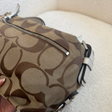 Coach Brown Signature Shoulder Bag