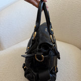 Rare Miu Miu Black Vitello Leather Bag