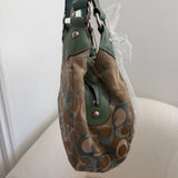 Rare Coach Teal Soho Lynn Bag