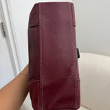 Coach Red Leather Hamptons Shoulder Bag