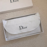 White Dior Romantique Wallet on Chain Bag