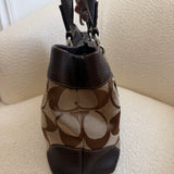 Coach Brown Signature Tote Bag