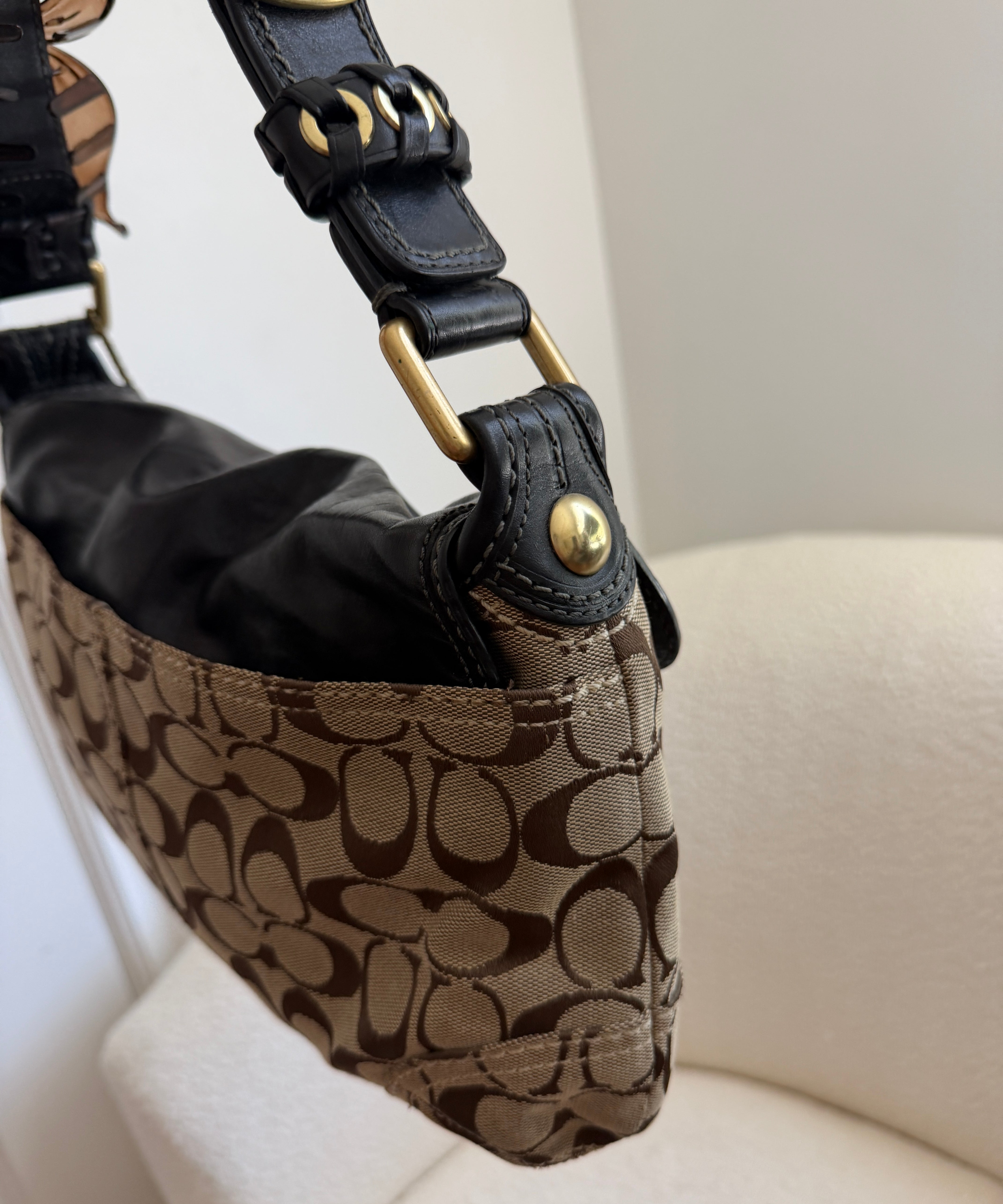 Brown Coach Soho Bleeker Bag