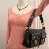 Coach Black Legacy Turnlock Bag