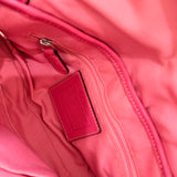Rare Coach Pink Optic Double Pocket Soho Bag