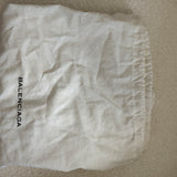 Mocha Balenciaga Lambskin Leather Work Bag