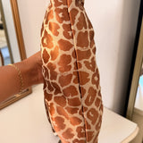 Fendi Giraffe Zucca Chef Shoulder Bag
