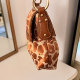 Fendi Giraffe Zucca Chef Shoulder Bag