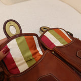 Coach Whiskey Legacy Turnlock Bag