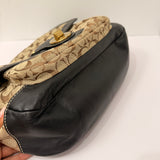 Coach Canvas Ali Legacy Turnlock Bag