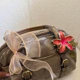 Rare Coach Gold Signature Bonnie Satchel Bag
