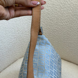 Fendi Signature Light Blue Mamma Baguette Bag