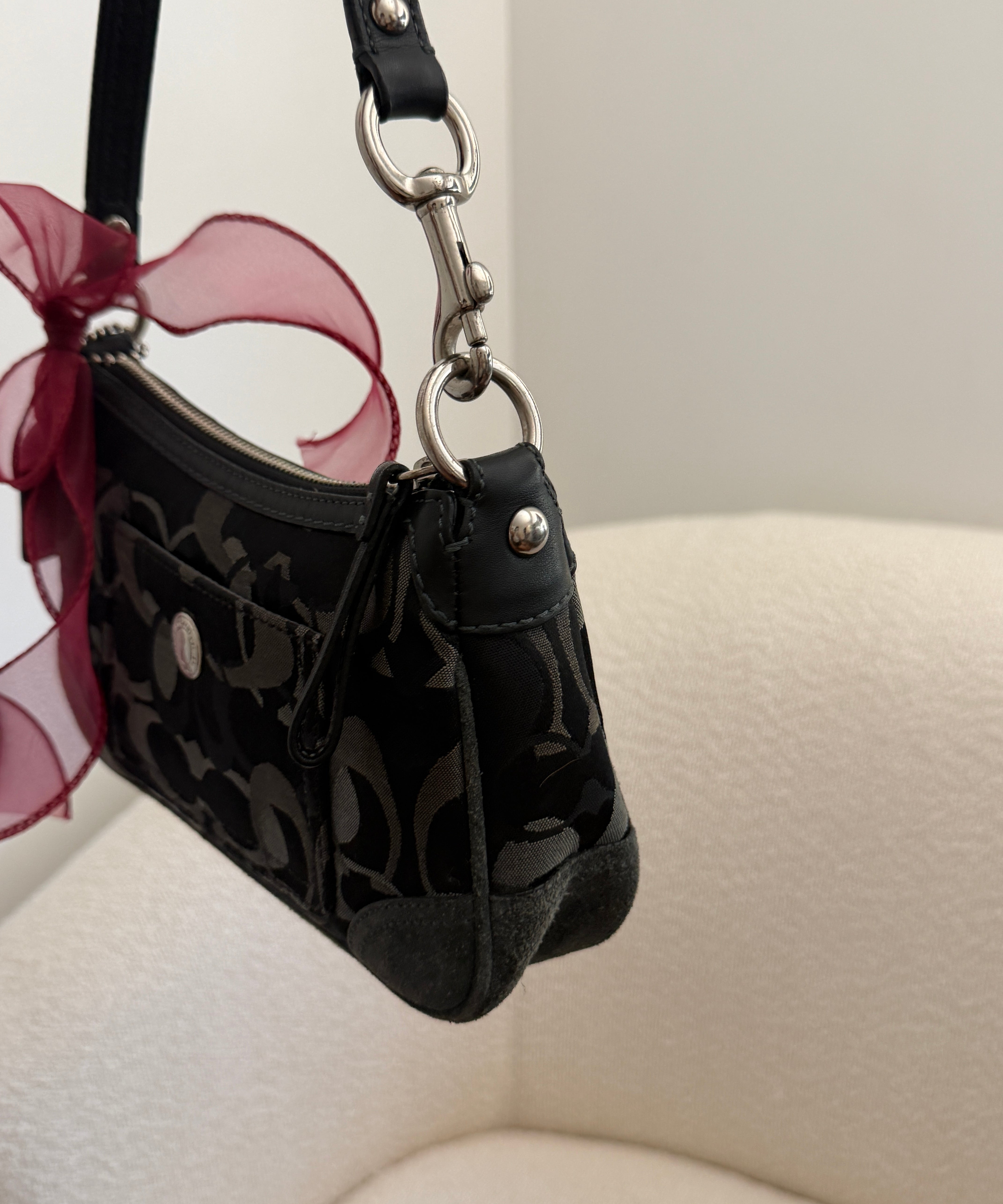 Coach Black Chelsea Shoulder Bag