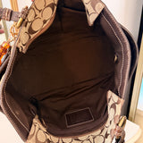 Coach Leopard Patchwork Tote Bag
