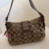 Coach Brown Canvas Mini Soho Bag Set