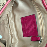 Rare Pink Trim Canvas Mini Soho Bag