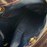 Coach Plum Patent Leather Maggie Bag