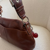 Coach Whiskey Leather Soho Flap Bag