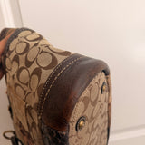 Coach Leopard Patchwork Tote Bag