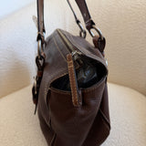 Coach Brown Chelsea Bowler Bag