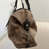 Brown Coach Signature Ashley Bag