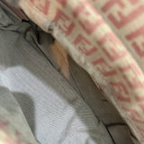 Pink Fendi Zucca Chef Shoulder Bag
