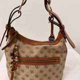 Brown Dooney & Bourke Shoulder Bag