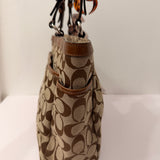 Coach Brown Signature Gallery Tote Bag