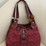 Coach Burgundy Soho Lynn Bag