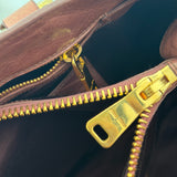 Miu Miu Mauve Pink Vitello Shine Leather Tote Bag