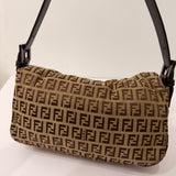 Fendi Signature Brown Baguette Bag
