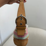 Coach Stripe Mini Hobo Bag