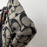 Coach Grey Signature Leah Tote Bag