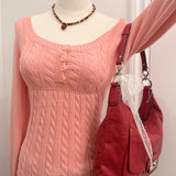 Coach Red Leather Kristen Leather Shoulder Bag