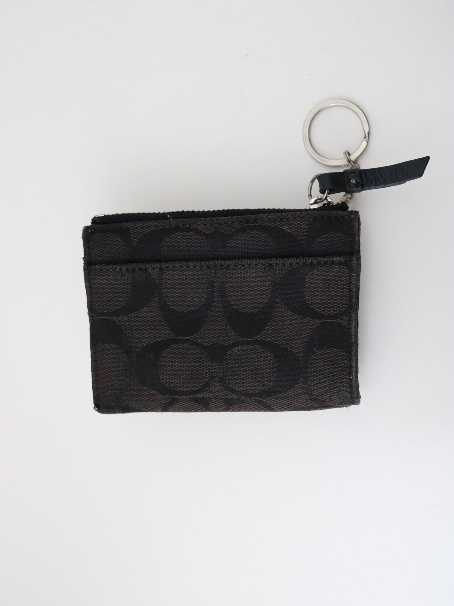 Rare Coach Black Turnlock Coin Purse