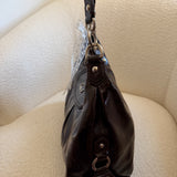 Coach Brown Patent Ashley Shoulder Bag