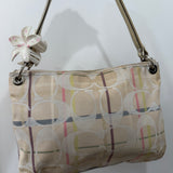 Rare Coach Poppy Multicolored Plaid Madras Bag