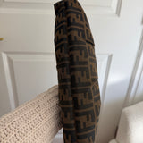 Brown Fendi Zucca Chef Shoulder Bag
