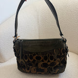 Coach Olive Green Chelsea Shoulder Bag