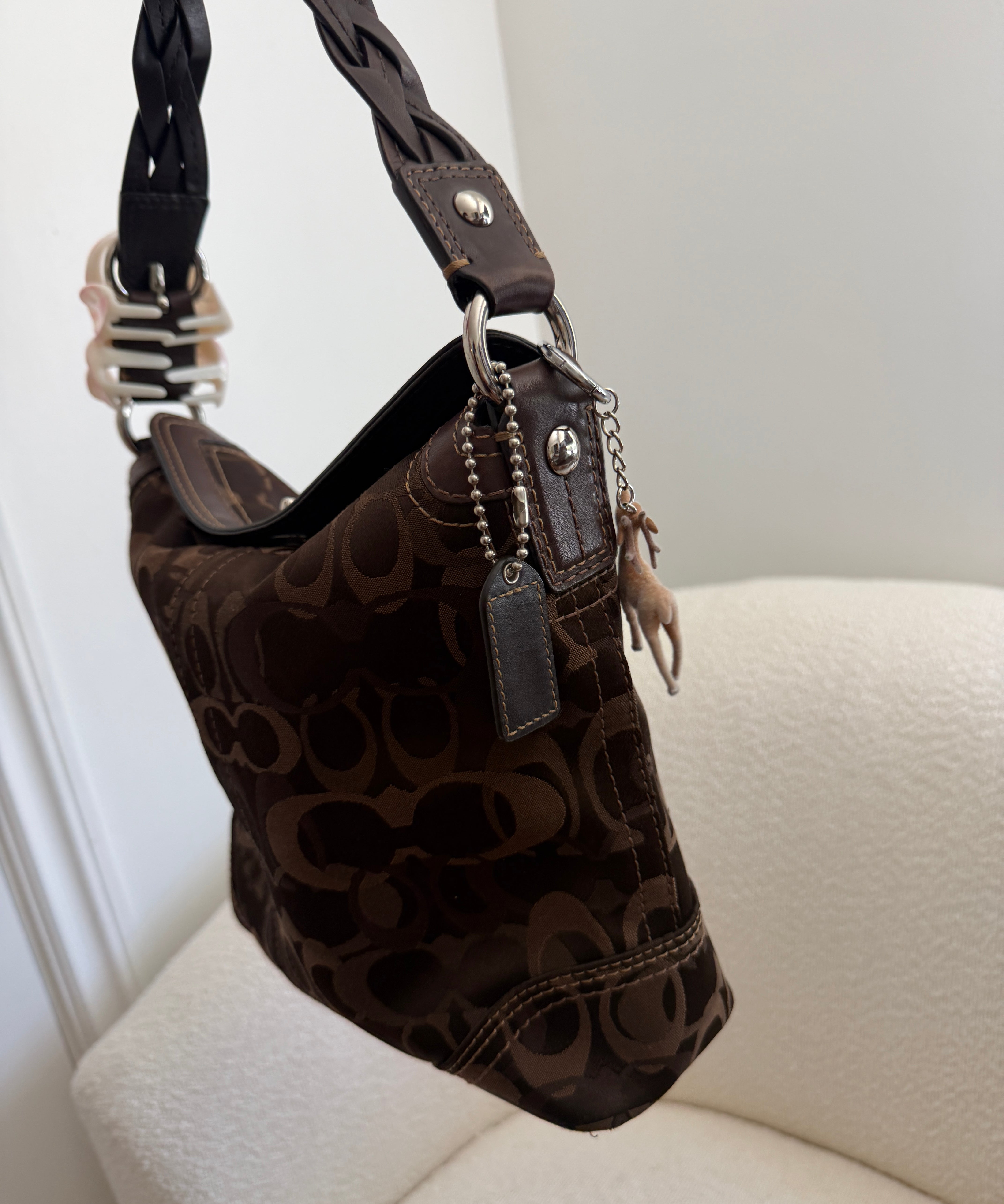 Coach Brown Chelsea Shoulder Bag