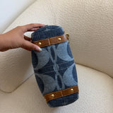 Coach Denim Signature Medium Carly Bag