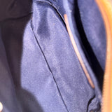 Rare Denim Coach Patchwork Signature Top Handle Pochette