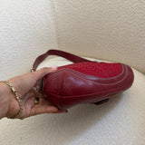 Coach Canvas Red Mini Soho Bag
