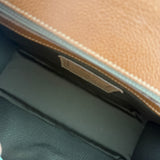 Tan Vintage Coach Madison Biltmore Top Handle Bag