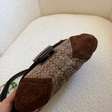 Coach Brown Suede Mini Soho Bag