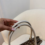 Coach White Canvas Hamptons Carry-All Bag