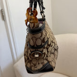 Coach Brown Signature Tote Bag
